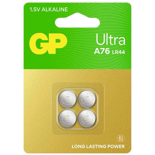 GP GPcr2430Ult400C4 Cr2430 Battery Pack 3V 275Mah 4 Pcs Lithium No...