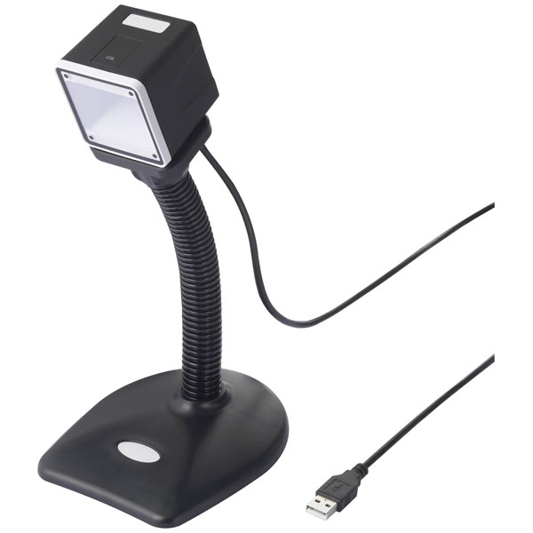 Renkforce Rf-4679568 Rf-Sbs-500 2D Barcode Scanner Black USB Type ...