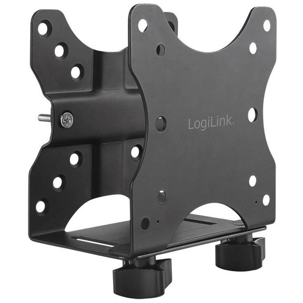 Logilink Eo0073 PC Bracket Wall Under Table Black 20 Kg Max Load