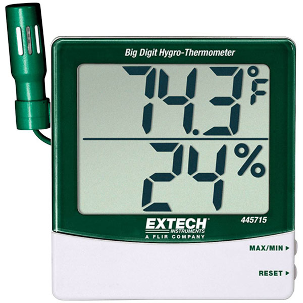 Extech 445715 Thermometer -10 To 60 °C Hr Readings Accurate And Re...