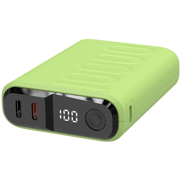 Realpower 458438 Power Bank 10.000Mah Power Delivery Light Green