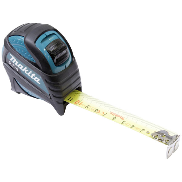 Makita B-57146 Tape Measure 5.5M Blue Durable Construction