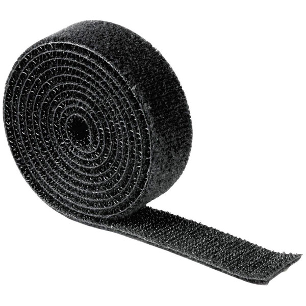 Hama 00221007 Cable Tie Black Hook-And-Loop 1.9 X 100 Cm 1Pc