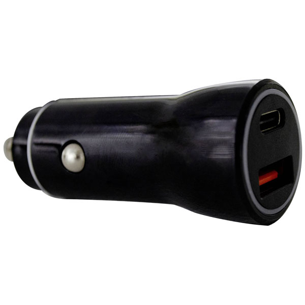 IWH 019053 Car Charger Dual USB-C 2.1A Max Load 12V 24V Connectors