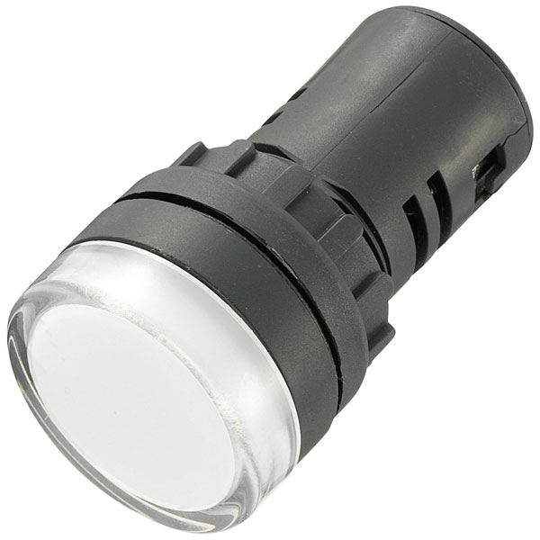 TRU COMPONENTS 140392 LED indicator light White 12 V DC for indust...