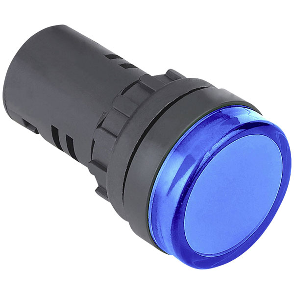 TRU COMPONENTS 140395 LED indicator light Blue 24 V DC Industrial ...