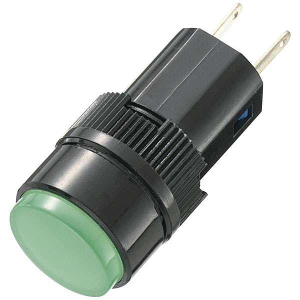 TRU COMPONENTS 140382 LED indicator light Green 24V DC 24V AC Indu...