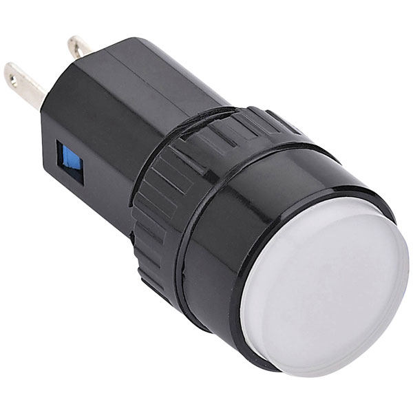 TRU COMPONENTS 140384 LED indicator light White 24 V DC/AC Industr...