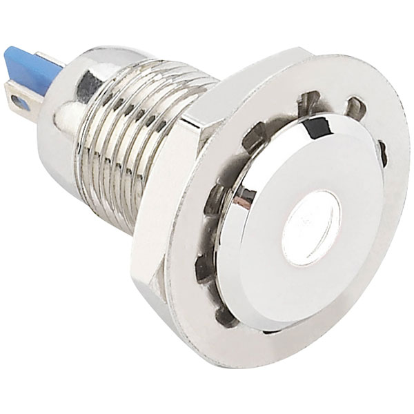 TRU COMPONENTS 149498 LED indicator light White 24V DC 24V AC