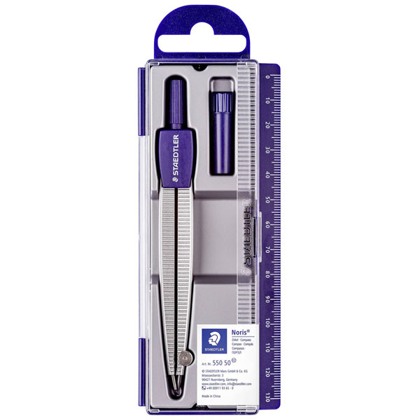 Staedtler 550 50 Noris Compasses metal suitable for precise geomet...