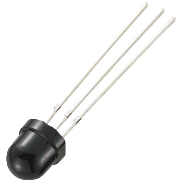 TRU COMPONENTS 184281 IR receiver Axial lead 38 kHz 940 nm 35° angle