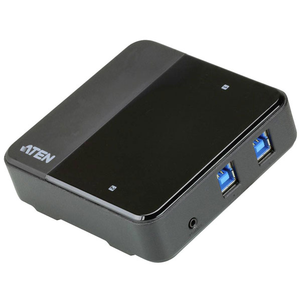 ATEN US3324 USB changeover switch 2 port USB 3.2 Gen1 black