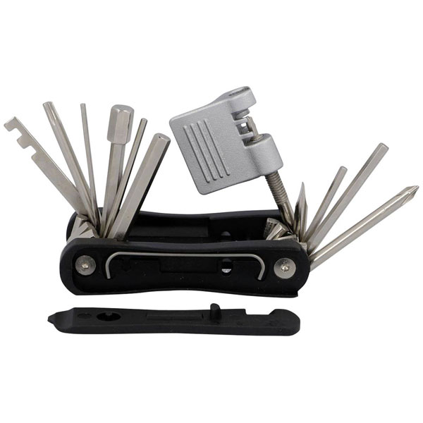 FISCHER 50404 Bicycle tool kit 15-piece set for bikes and motorcycles