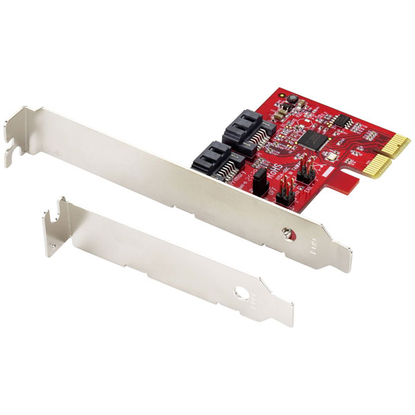 Renkforce RF-4679590 RAID controller 2 ports PCIe x4 compatible SA...