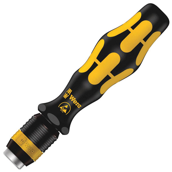 Wera 5051273001 Wera 813 R ESD Bit holder Anti-static Black 117mm