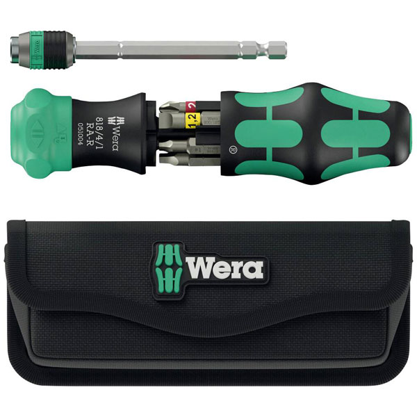 Wera 5051516001 Kraftform Kompakt Bit screwdriver 1/4" ergonomic m...