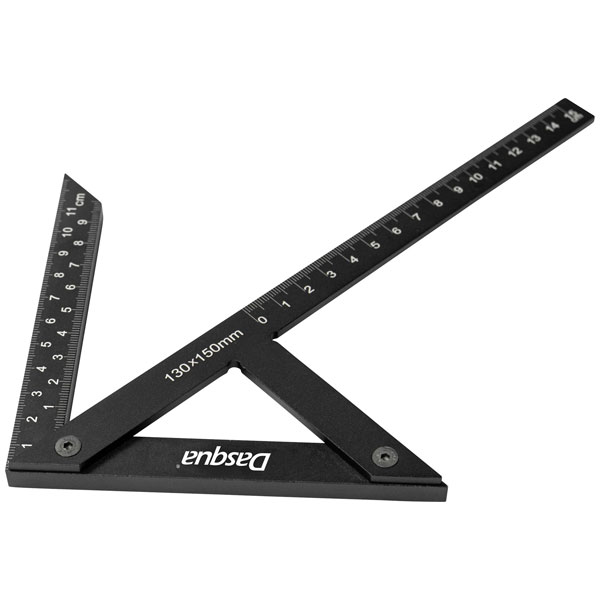 Dasqua 1804-0110 Precision square 90 degrees durable metal constru...