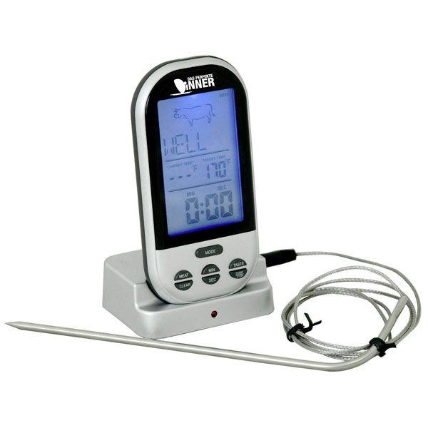 Techno Line WS 1050 BBQ thermometer Alarm Core Celsius Fahrenheit ...