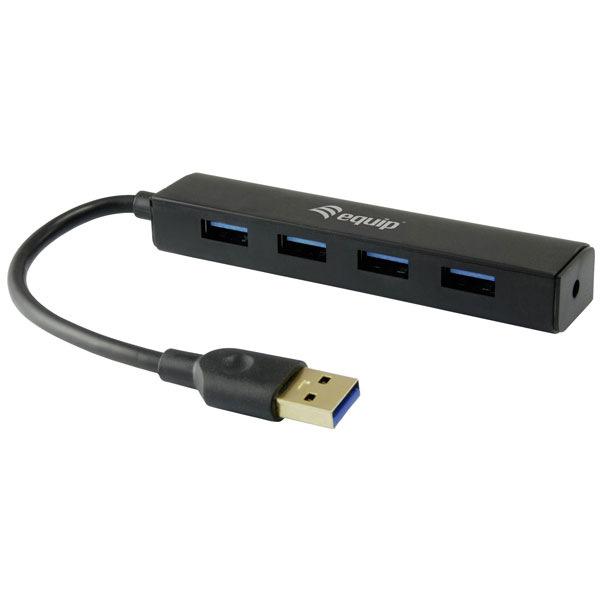 Equip 128953 USB 3.0 hub 4-port black