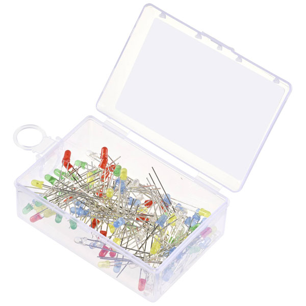 TRU COMPONENTS TC-9510476 LED wired 3 mm Yellow Circular 100 mcd 6...