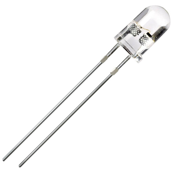 TRU COMPONENTS 1556965 LED Yellow Circular 5mm 2180-6500mcd 50° 20...