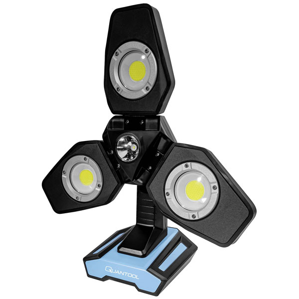 Brüder Mannesmann Q30600 Quantool LED Work light rechargeable 3500 lm