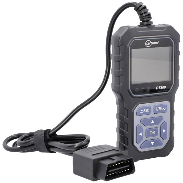cartrend 756467 OBD Scanner Kabel DT300 OBD II diagnostics tool Black