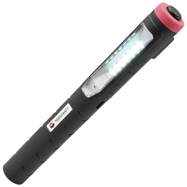 TOOLCRAFT TO-7492794 Pen light rechargeable 3.5W 120lm LED monochrome