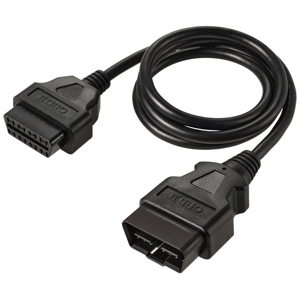 VOLTCRAFT VC-14256760 VC-OBD 81-020 OBD II cable extension Black 2...
