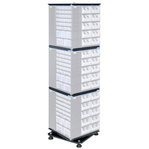 Allit 464665 VarioPlus Pro Swivel stand Black 445x1710x445mm 1 pc