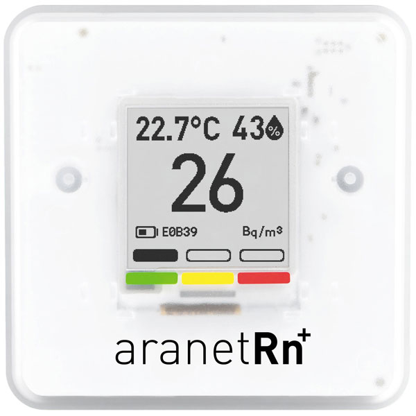 aranet TDSPSRH2 Radon Plus Radon detector 0-4000 Bq/m³ 50-85°C % G...