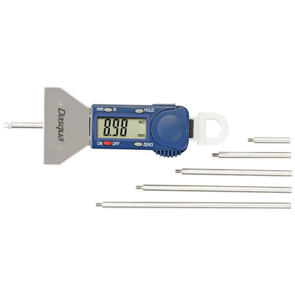Dasqua 4710-1205 Digital depth gauge 25mm max accurate depth measu...