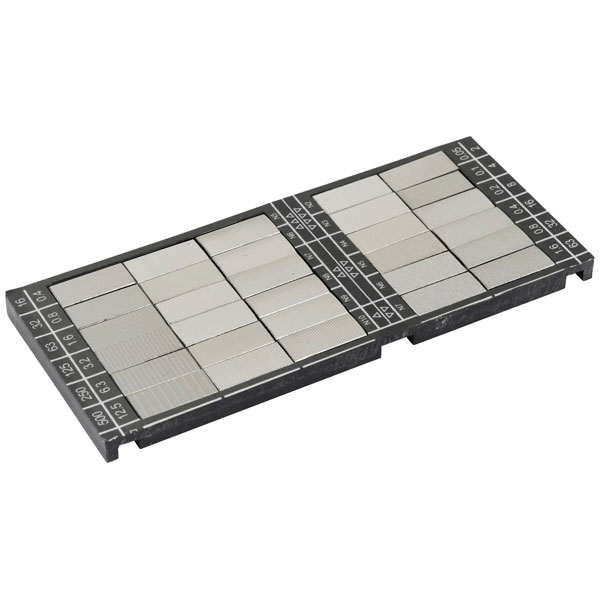 Dasqua 1804-6310 Roughness Gauge Set 30 sheets quality surface mea...