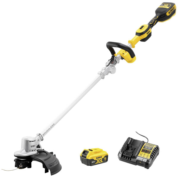DEWALT DCMST561P1-QW Cordless Grass Trimmer Rechargeable Battery 5Ah