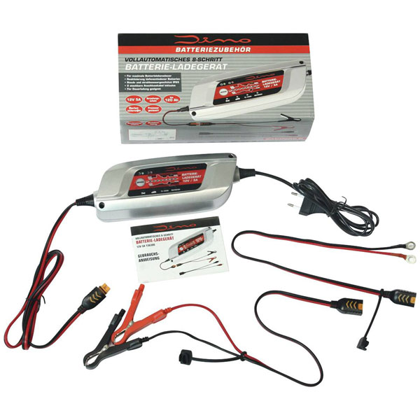 Dino KRAFTPAKET 136300 Automatic charger 12V 5A Car HGV Battery Ch...