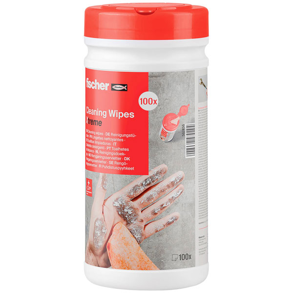 Fischer 567456 Xtreme Cleaning tissue 100 pcs cloth wipes efficien...