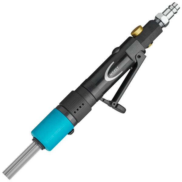 Hazet 9035M-6 Pneumatic needle scaler 6.3 bar for precise surface ...