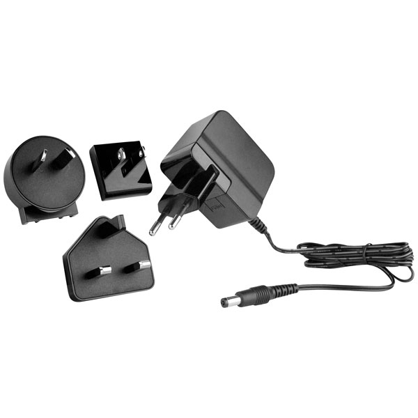 HN Power HNP06I-120L6 Mains PSU 12V DC 0.63A 7.5W with global adapters