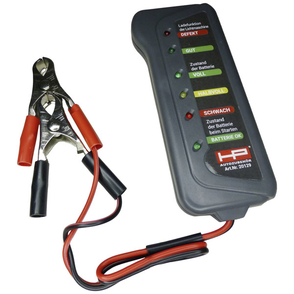 HP 20129 Battery Tester 12V Alternator control Charge monitoring 2...