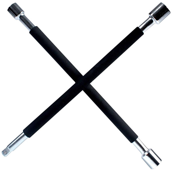 IWH  020870 Four way wheel nut wrench LWH 375x375x40mm 1 pc Breakdown