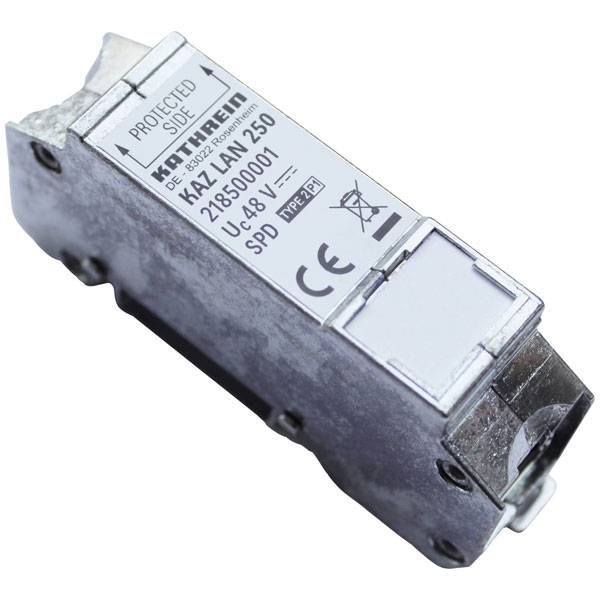 Kathrein 218500001 Surge arrester for RJ45 networks Overvoltage pr...