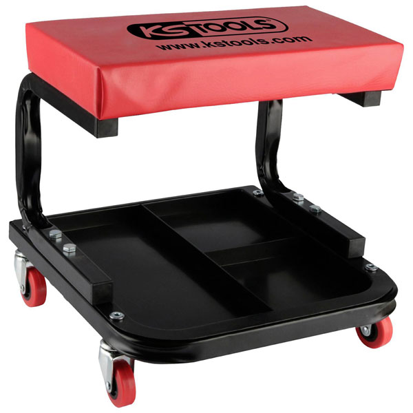 KS Tools 500.8030 Stool with wheels 370mm x 370mm
