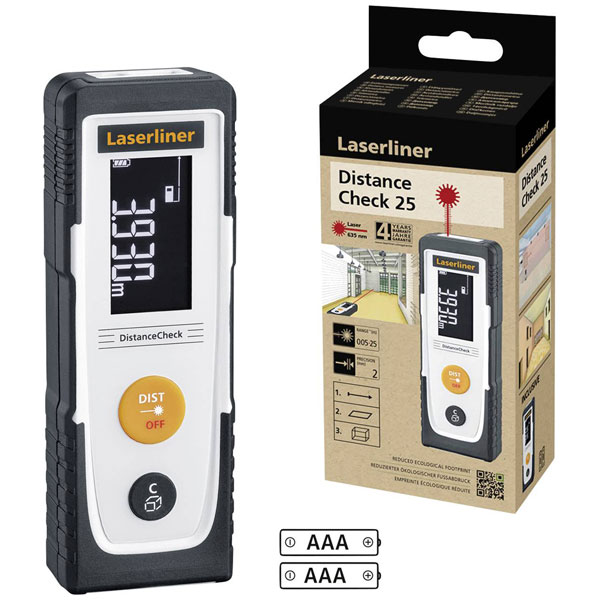Laserliner 080.982A DistanceMaster Laser range finder Case 50m range
