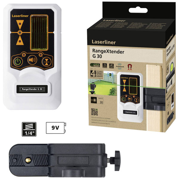 Laserliner 033.26E RangeXtender G 30 laser receiver max range 30 m