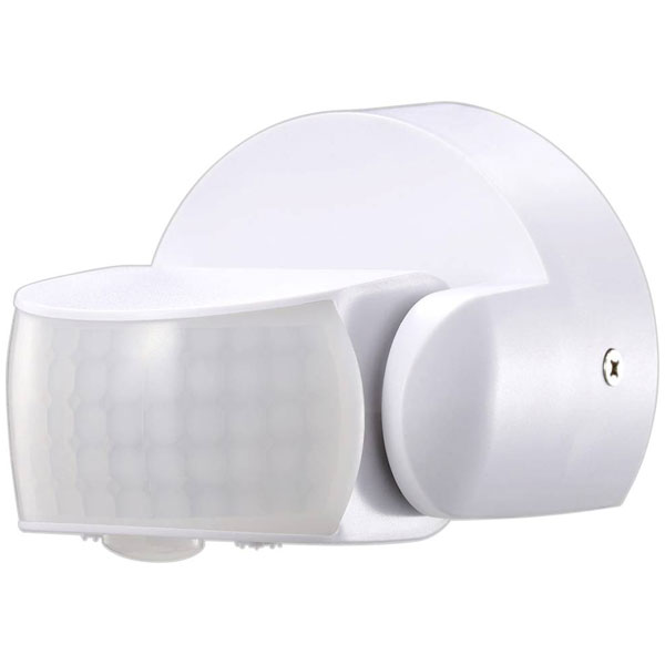 LEDmaxx IB121 Ceiling Wall Motion Detector 360° White IP65