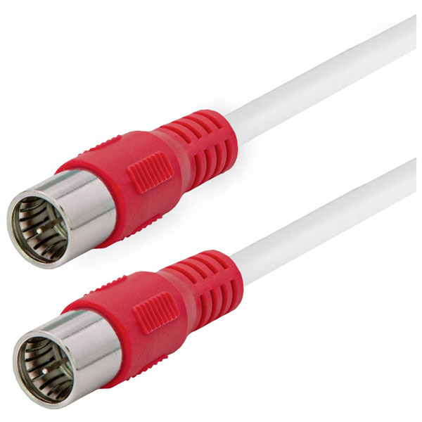 Maxtrack FQMS6,0L Antennas SAT Cable White 6 m 1x F plug - 1x F plug