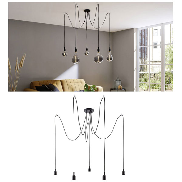 Paulmann 79900 Lento Pendant light LED Chrome matt