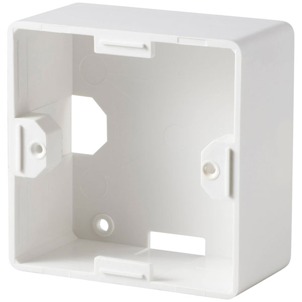 Renkforce RF-3349180 NDR-9010 Surface-mount enclosure Pure white