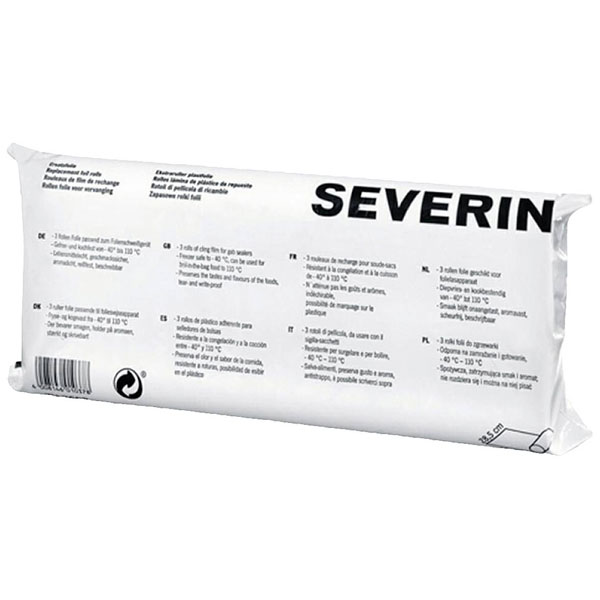 Severin 3608 heat sealing film reel for efficient sealing 30m length