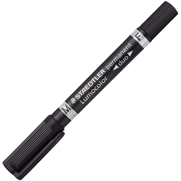 Staedtler 348 B-9 Lumocolor Permanent Marker Black Waterproof